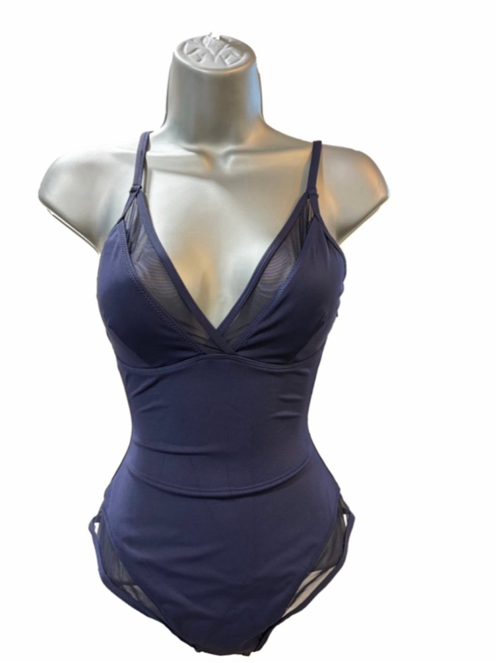 NWT TA3 Mesh one piece in midnight size XS regular/long retails $178